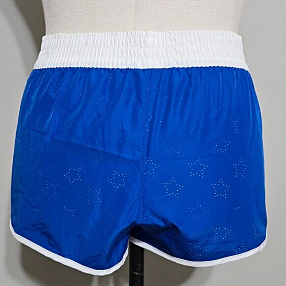 New Op Blue White Board Shorts XL 15/17 Womens Ocean Pacific Beach Swim Cover Up - Picture 6 of 13